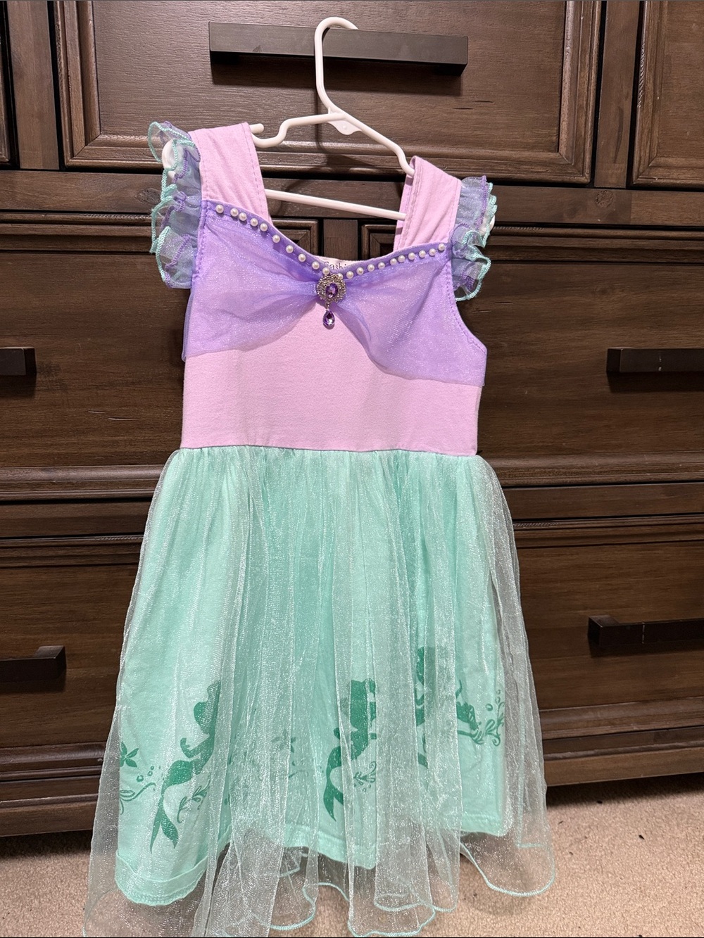 Amazon Purple and Mint Mermaid Dress Costume